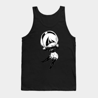 Chibi 2B - no skirt Tank Top